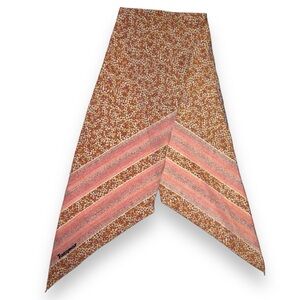 Vintage Jacqmar Micro Floral Print Scarf